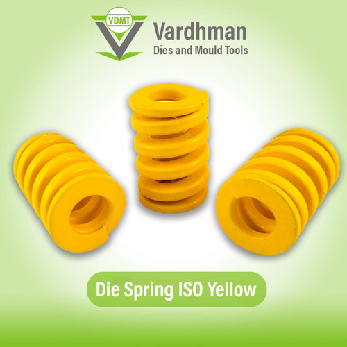 Die spring ISO Yellow