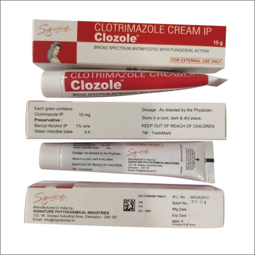 15g Clozole Clotrimazole Cream IP