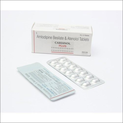 Cardinol Plus Amlodipine Besilate And Atenolol Tablets