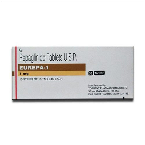 1mg Eurepa-1 Repaglinide Tablets Usp