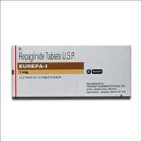 1mg Eurepa-1 Repaglinide Tablets USP