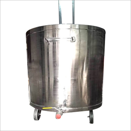 Ss Tank Mixing Vessels Capacity: 500-2000 Liter/Day