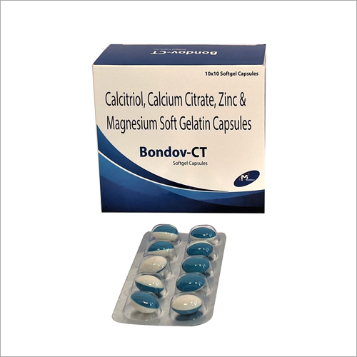 Calcitriol Calcium Citrate Zinc and Magnesium Soft Gelatin Capsules