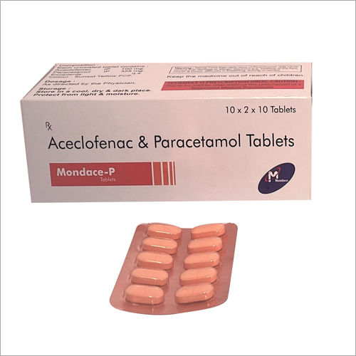 Aceclofenac and Paracetamol Tablets