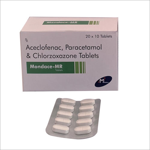MR_Aceclofenac Paracetamol and Chlorzoxazone Tablets