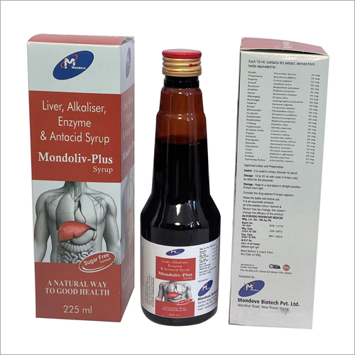 225 ml Liver Alkaliser Enzyme and Antacid Syrup
