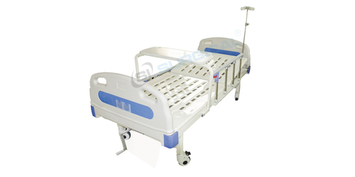 SEMI FOWLER BED WITH OVER BED TABLE (SIS 2003M)