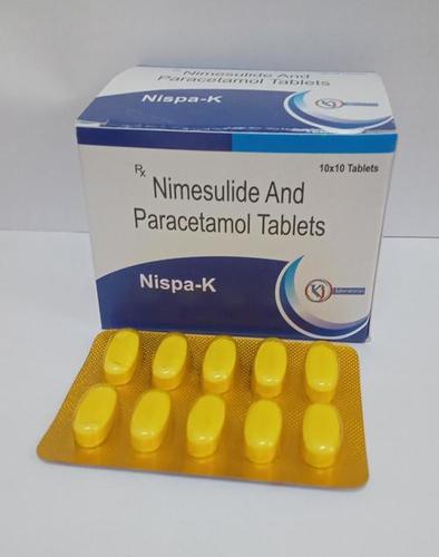 Nimesulide & Paracetamol Tablets General Medicines