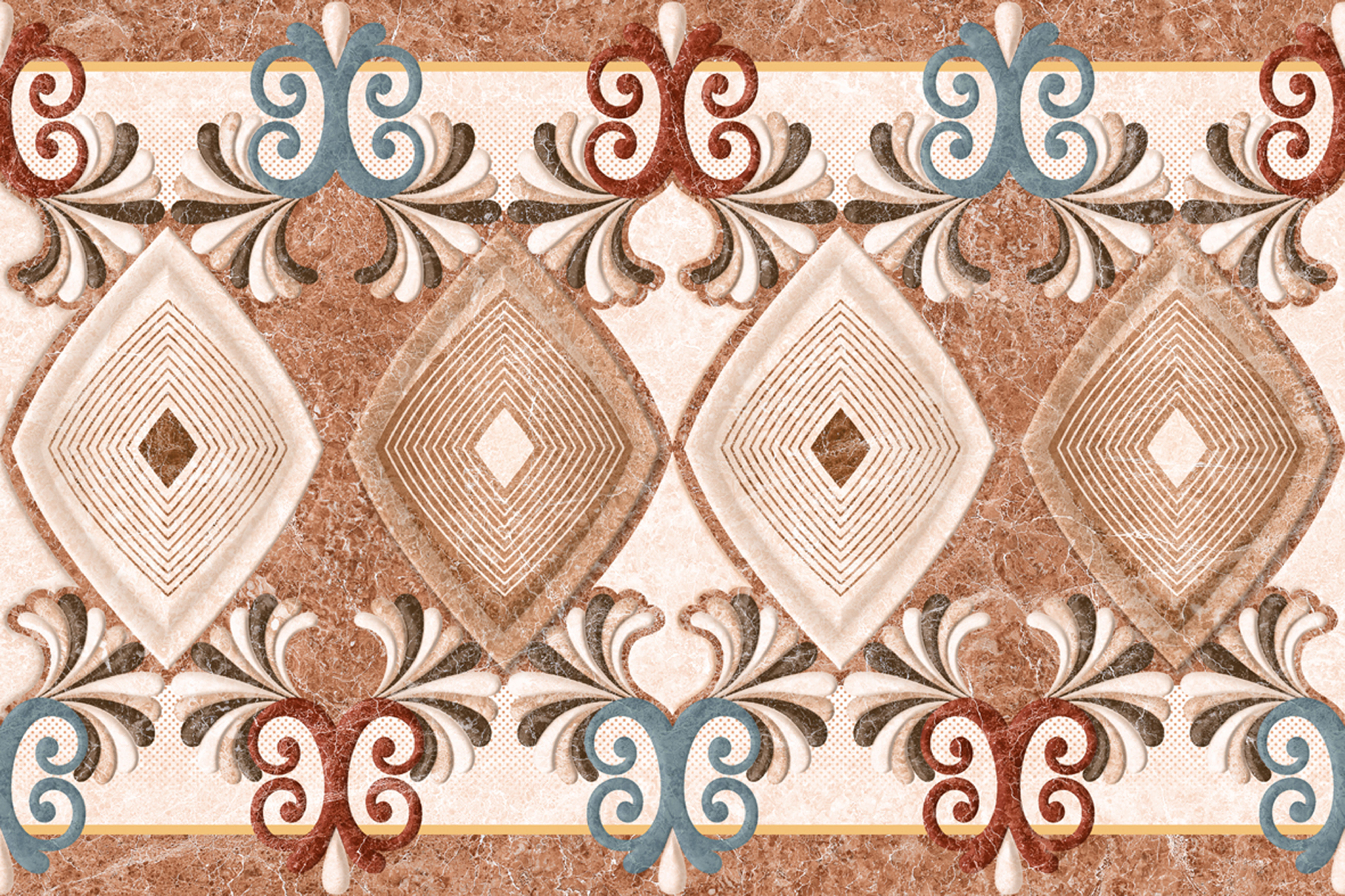 15189 GLOSSY CERAMIC WALL TILES 300X450mm