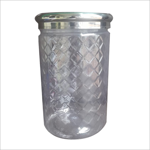 Transparent Plain Plastic Jar