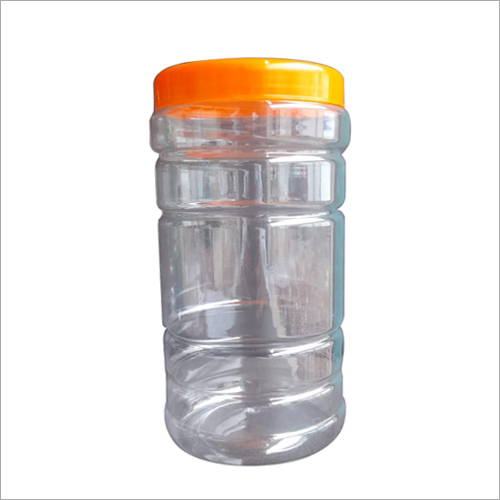 Transparent Empty Plastic Jar