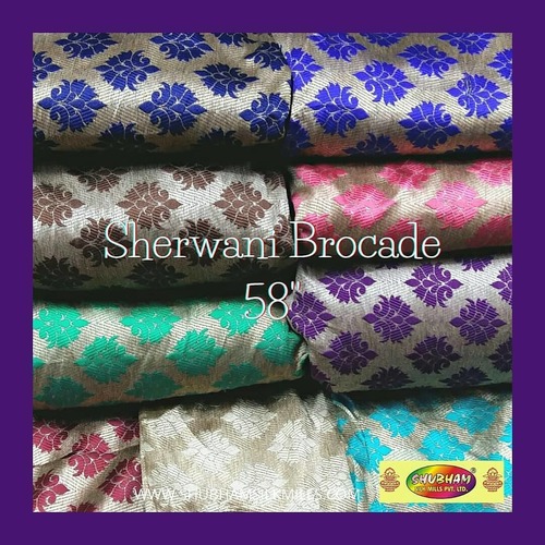 Designer Sherwani Brocade Fabric