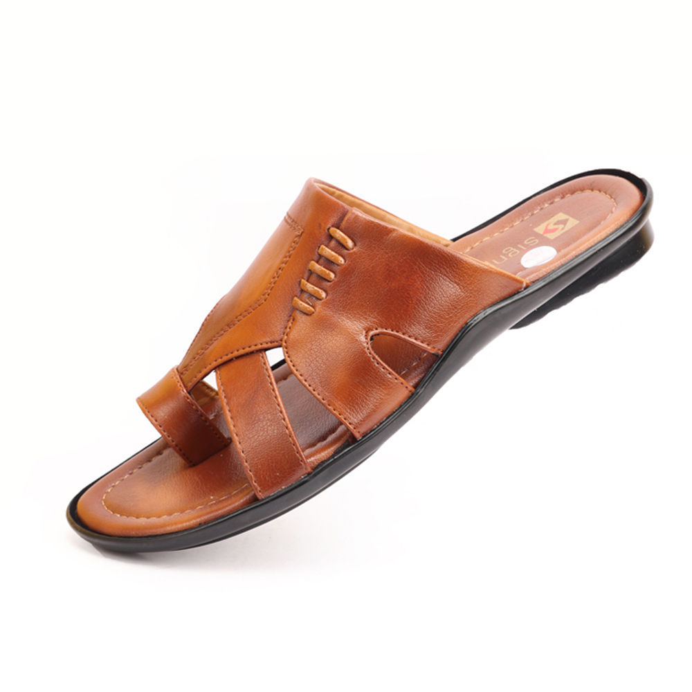 Men's Tan effective Slippers