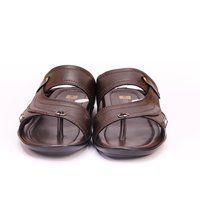 Men's Brown Trendy Slippers