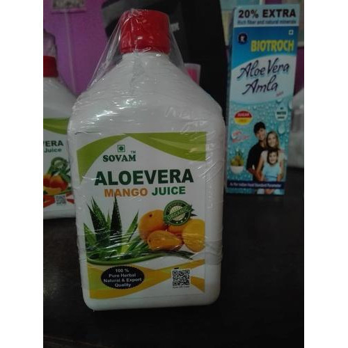 Organic Mango Aloe Vera Juice