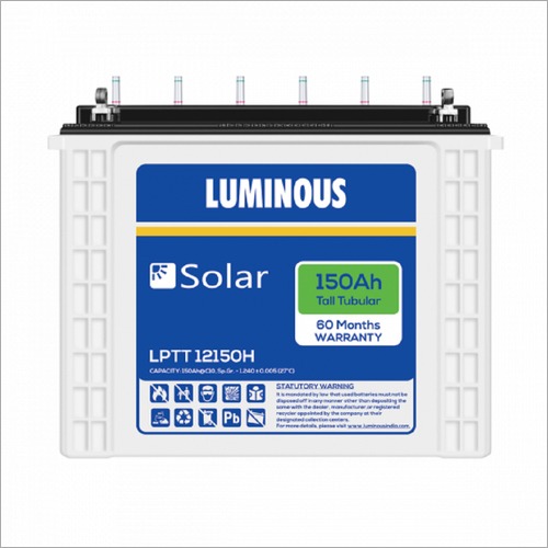 150Ah Luminous Solar Tall Tubular Battery