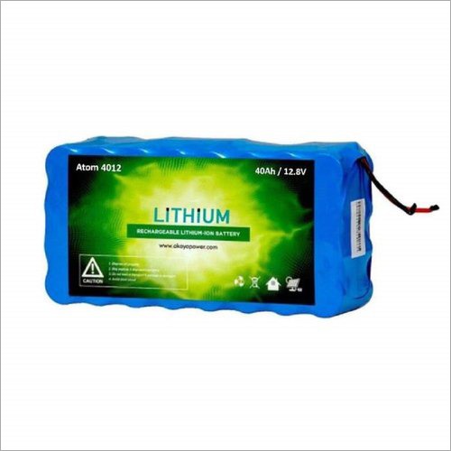 40Ah Atom4012 Lithium Rechargeable Lithium Ion Battery