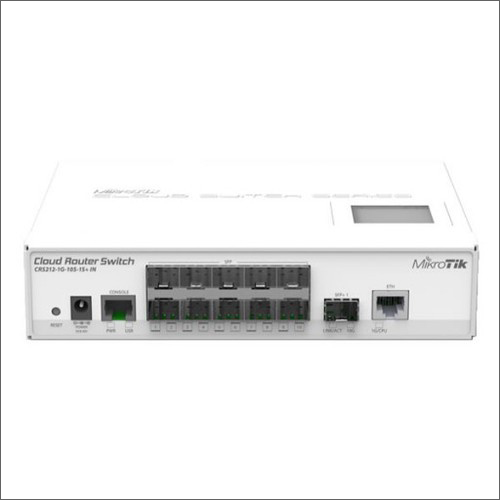Mikrotik Crs212-1G-10S-1S In Gigabit Cloud Router Switch Dimension(L*W*H): 200 X 142 X 44 Millimeter (Mm)