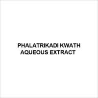 Phalatrikadi Kwath Aqueous Extract