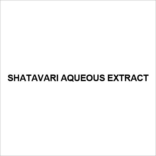Shatavari Aqueous Extract