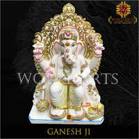 Marble Ganesh Ji Statue