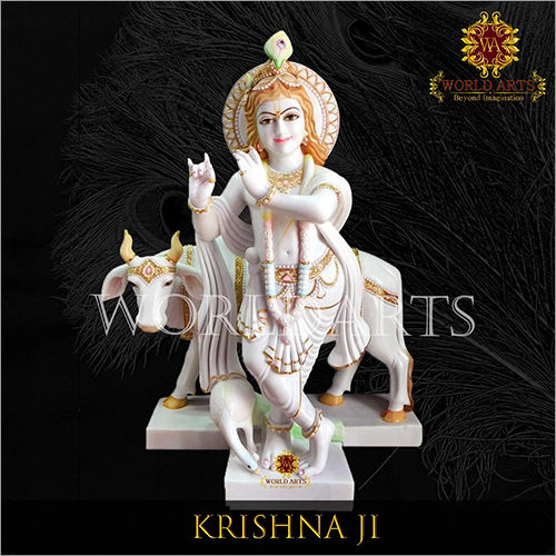 Markrana Marble Krishna Statue