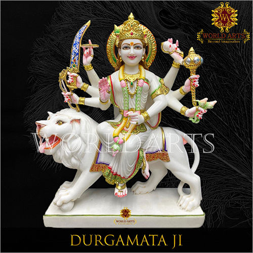 Marble Durga Statues