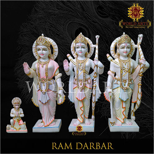 Marble Ram Darbar Statue