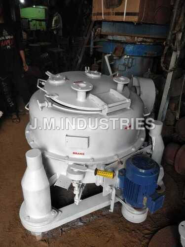 White Ms/Ep  Three Point Manual Top Discharge Centrifuge Machine