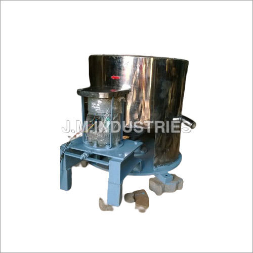 Silver Industrial Basket Centrifuge Machine