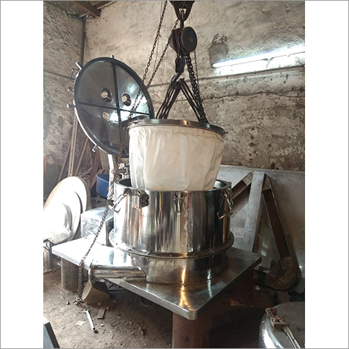 Stainless Stell Four Point Bag Lifting Centrifuge Machine