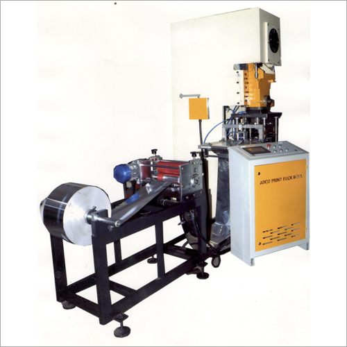Aluminum Foil Container Making Machine By ADCO PRINT PACK INDIA