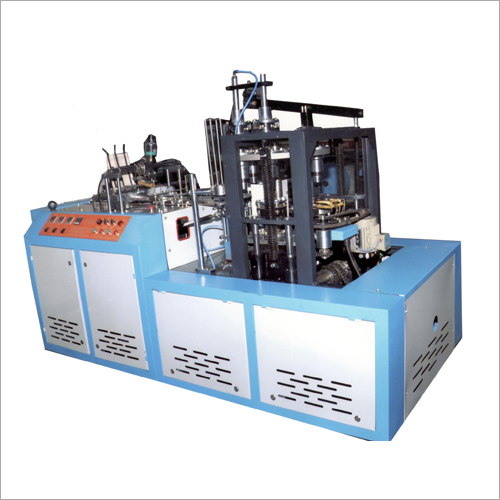 Blue Or Yellow Paper Cup Glass Making Machine
