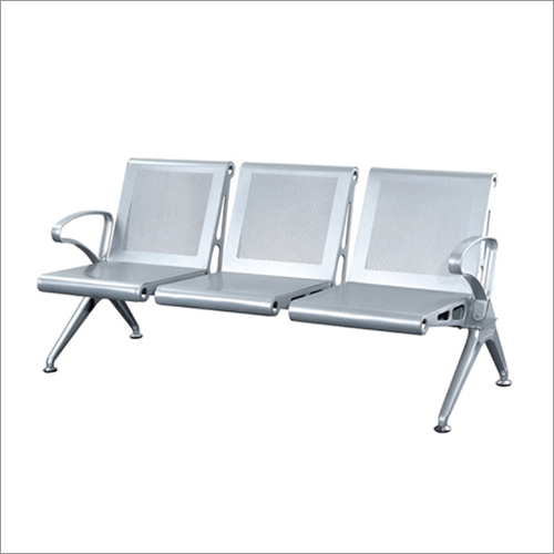 Metro Chrome Tandem Seating Chair By ZYPEX OVERSEAS