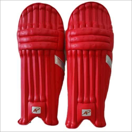 Cricket Wicket Keepers Red Pads By ADRIO ENTERPRISES