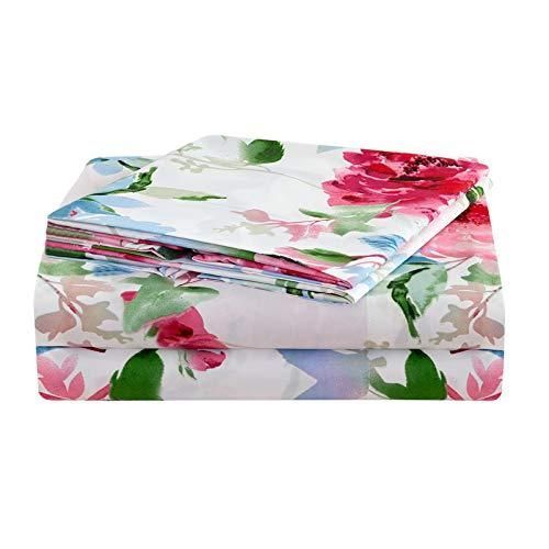 Floral Printed polyester Bed Sheets fabric