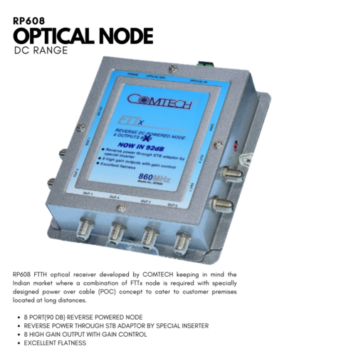 Optical Node DC Range RP608