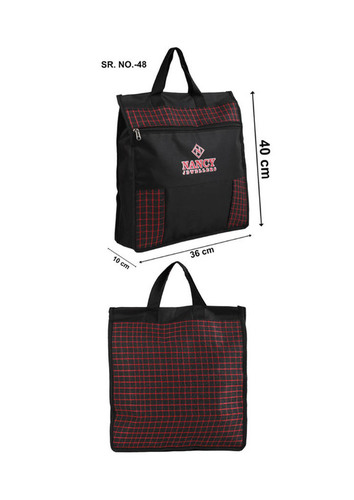 Black Promotional Shopping Thaila / Carry Bag