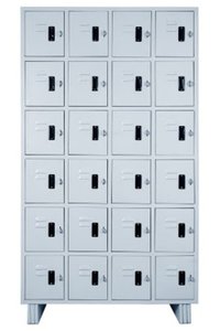 24 Door Industrial Storage Locker