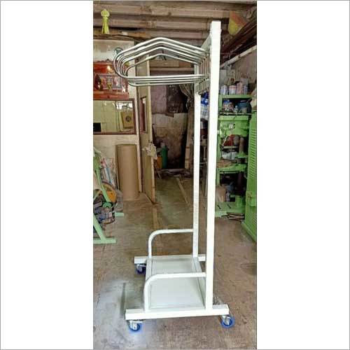 Stainless Steel X-Ray Mobile Lead Apron Stand