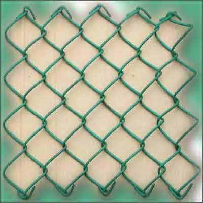 PVC Coated Chain Link Garden Fencing