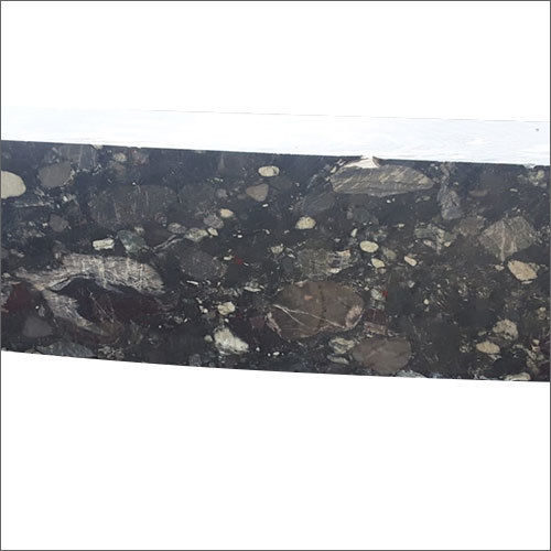 Coin Black Granite Slab Size: Customize