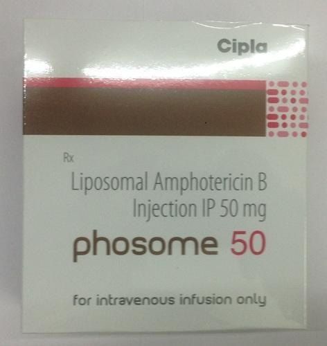 Phosome 50Mg Ingredients: Liposomal Amphotericin B (50Mg)