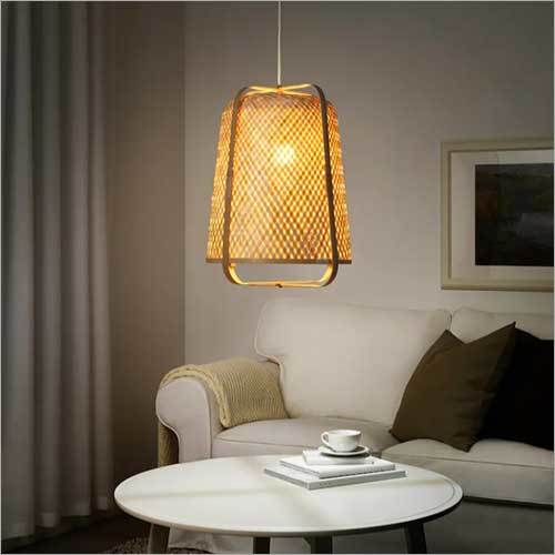 Brown Modern Bamboo Hanging Lamp