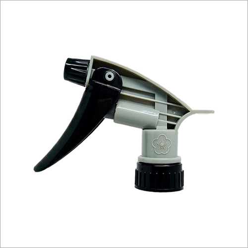 Black and Grey Chemical Resistant Trigger Sprayer