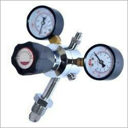 Hydrogen Gas Cylinder Regulator Double Stage Double Gauge - Application: Industrial