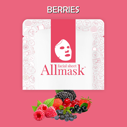 Berries Facial Sheet Mask - private Label