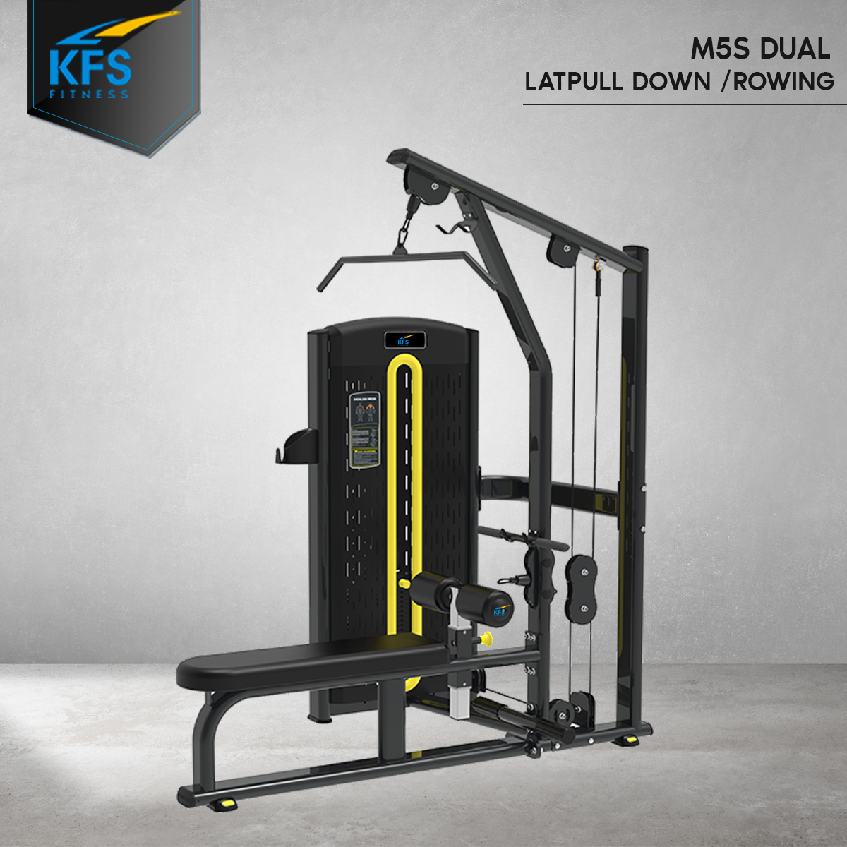 Latpull Down and Rowing Machine