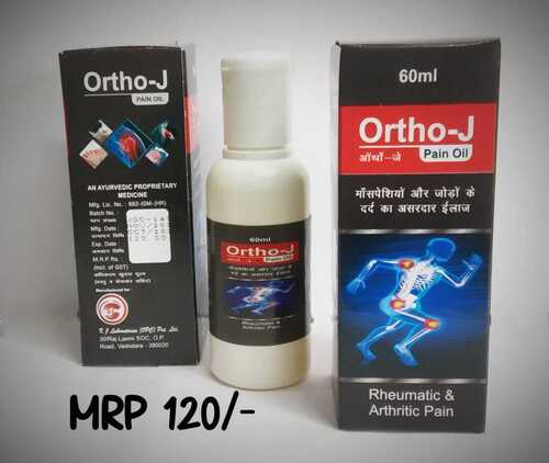 AYURVEDIC PAINRELIEVER ORTHO - J Oil By K J LABORATORIES (OPC) PRIVATE LIMITED