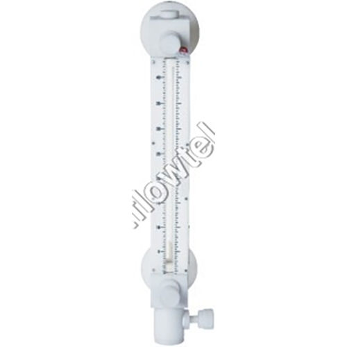 White Tubular Level Gauge